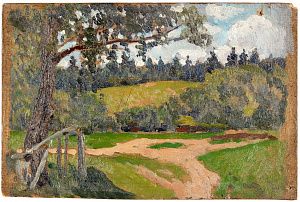 Якимченко Александр Георгиевич (1878-1929). Из цикла "Гулково". 1920-е.