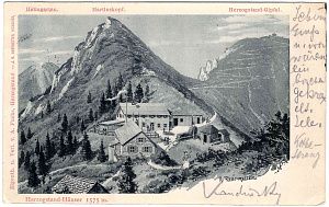 Открытка с автографом Василия Кандинского. 1902.