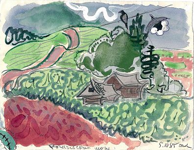 Маврина Татьяна Алексеевна (1900-1996). Рогачевское шоссе. 1985.