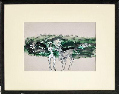 Зуйков Владимир Николаевич (1935-2021). Диана и кентавр. 2010-е.