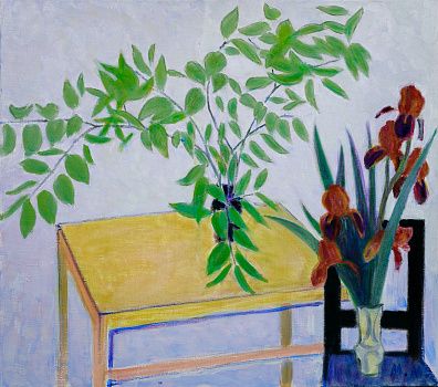 Митурич Май Петрович (1905-2008). Натюрморт на белом фоне. 2001.