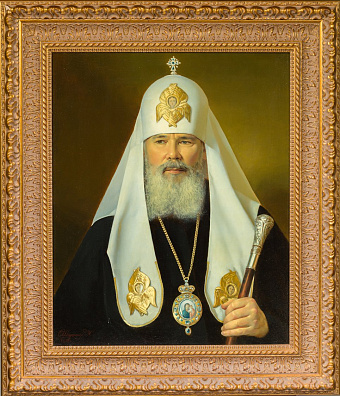 Шурыгин Николай Сергеевич (р.1957).
Портрет патриарха Алексия II. 2009.