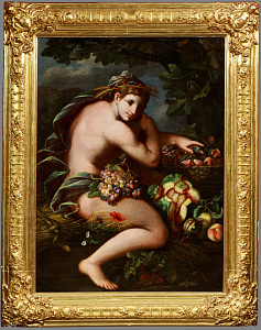 Неизвестный художник. Италия. 
Аллегория осени. 1670-е - 1680-е.