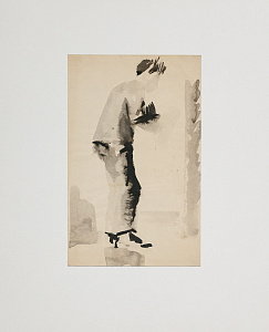 Эйгес Ольга Вячеславовна (1910-1996). 
Стоящая фигура. 1930-е.