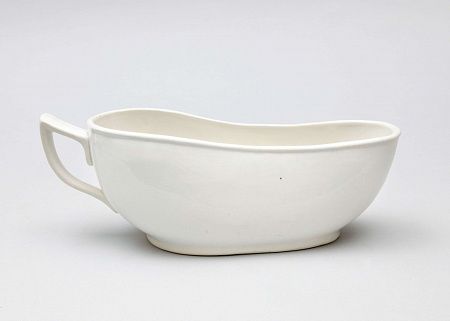 Бурдалю (переносной туалет). Бельгия, мануфактура Boch Freres, около 1880 г.