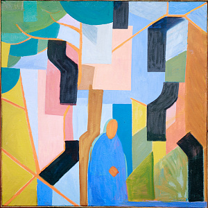 Кинкулькин Борис Исаакович (р.1961).Абстрактная композиция. 1980-е.
