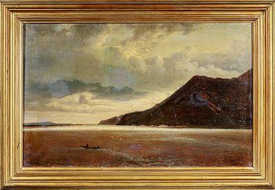 Борецкий Михаил Павлович (1829-1877). На Волге. 1872.