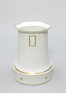 Прибор для подогрева чайника. Россия, завод братьев Корниловых, 1843-60 годы.