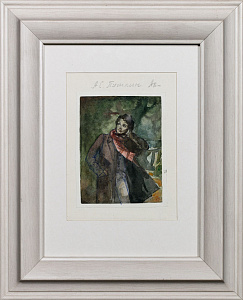Антонов Виктор Данилович (р. 1936). 
Портрет А.С.Пушкина. 1980-е.