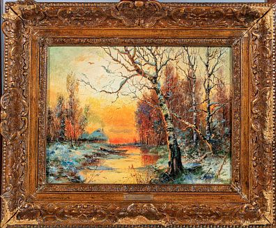 Померанцев Михаил Михайлович (1854 - после 1913).
Закат. 1898.