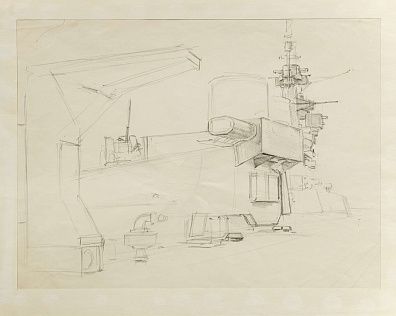 Бантиков Андрей Сергеевич (1914–2001).
На линкоре. 1950-е.