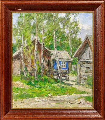 Крылов Порфирий Никитич (1902-1990). Поленово. Подсобные постройки. 1981.