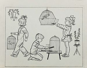 Сафиулин Харяс Абдулкадерович (р. 1940). 
В детском саду. 1980-е.