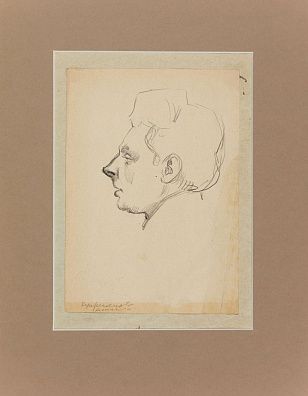 Куприянов Михаил Васильевич (1903-1991).
Мужской портрет. 1930-е.