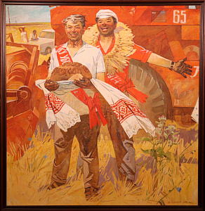 Хабленко Михаил Семенович (1928-2012). "Хлеб земли Орловской". 1974.