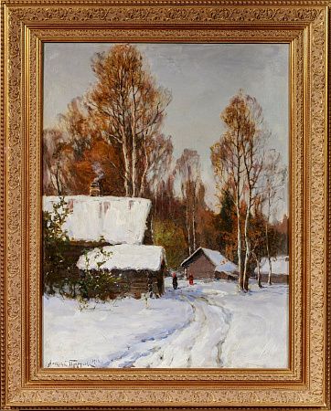 Прокофьев Алексей Матвеевич (1859-1925). Начало зимы. 1912.