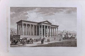 Шарль Николя Варен (Charles Nicolas Varin) (1741-1812). Портик Диоклетиана. Около 1799.