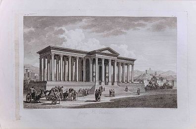 Шарль Николя Варен (Charles Nicolas Varin) (1741-1812). Портик Диоклетиана. Около 1799.