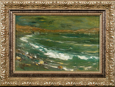 Мальцев Петр Тарасович (1907-1993).
Вечерний Гурзуф. 1950.