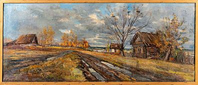 Радимова Татьяна Павловна (1916-2000). Мемориальная часть деревни Кокушкино. 1970.