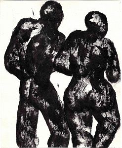 Чубаров Евгений Иосифович (1934-2012). Две фигуры. 1970-е - 1980-е.