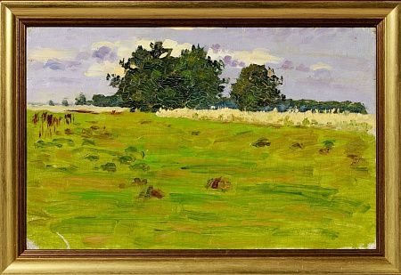 Фогель Борис Александрович (1872-1961).
Озеро на закате. Первая четверть ХХ века.