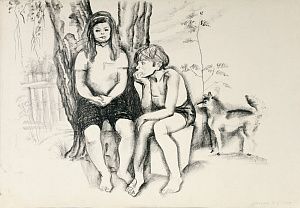 Назаров Константин Борисович (1933-1981).
Лето в деревне. 1968.