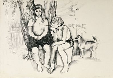 Назаров Константин Борисович (1933-1981).
Лето в деревне. 1968.