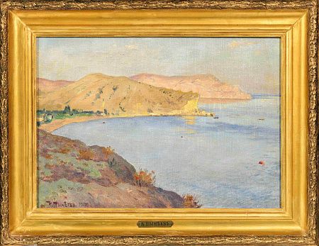 Пынеев Константин Петрович (1868–1922). Крымский пейзаж. 1908.