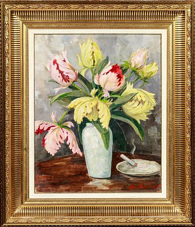 Крылов Борис Петрович (Kryloff Boris) (1891–1977). Натюрморт. Середина ХХ века.