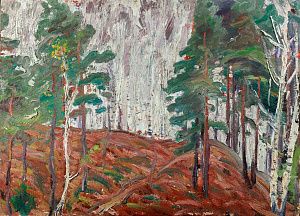 Алексеев Адольф Евгеньевич (1934-2000). 
Осень. 1968.