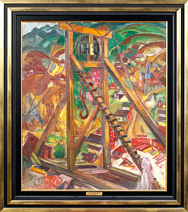 Анисфельд Борис Израилевич (1878-1973).Золотой рудник. Сентрал-сити. 1930-е - 1940-е.