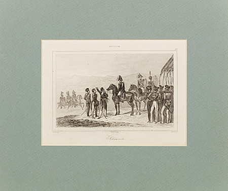 Верне (Veriner).Осада города Шумала русской армией. Русско-турецкая война 1828-1829. Первая половина XIX века.
