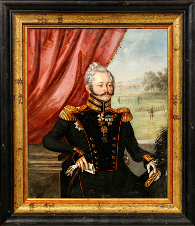 Неизвестный художник. Россия.
Портрет генерала А.О.Статковского. 1834.