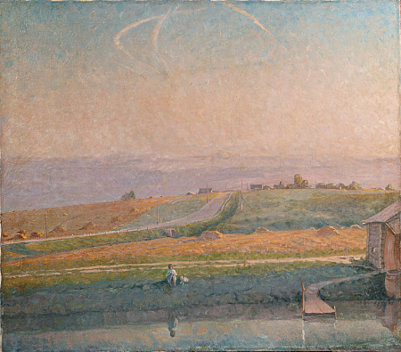 Полотнов Валерий Павлович (р.1949).
Вечерний мотив. 1986.