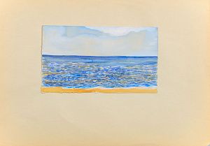Кафенгауз Тамара Андреевна (1893-1969). Туман на море. 1950-е.