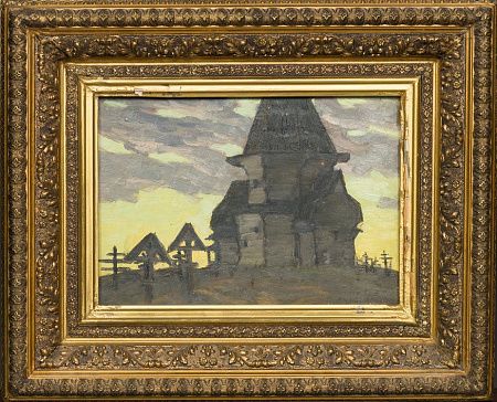 Мартен Дмитрий Эмильевич (1860-1918). Погост. 1909.
