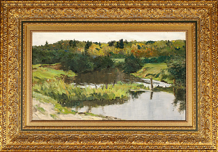Дмитриевский Виктор Константинович (1923-2006).
Запруда.1968.