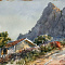 Гросицкий Сергей Николаевич (1876-1933). Коктебель. Скала Сюрюк Кайя. 1926.
