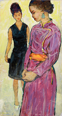 Улупов Марк Иванович (1924-1997). Подруги. 1960-е.