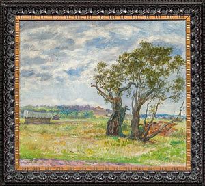 Аладжалов Мануил (Эммануил) Христофорович (1862-1934). 
Летний пейзаж. 1910-е - 1920-е.