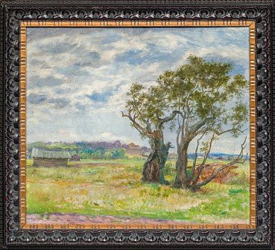 Аладжалов Мануил (Эммануил) Христофорович (1862-1934). 
Летний пейзаж. 1910-е - 1920-е.
