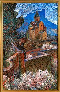 Вольф Виталий Евгеньевич (р. 1933). Храм Метехи. 1987.