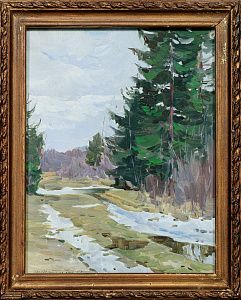 Маторин Михаил Владимирович (1901-1976). Весна в лесу. 1951.