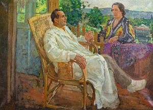 Дроздов Иван Георгиевич (1880-1939). 
На даче. 1962.