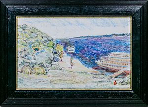 Лучишкин Сергей Алексеевич (1902-1989). Пароходы. 1977.