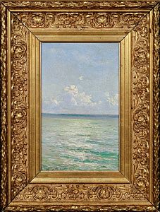 Мясоедов Григорий Григорьевич (1834-1911). Море. Этюд. Конец 1880-х - начало 1900-х.