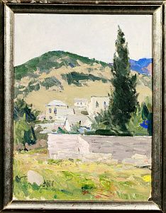 Неизвестный художник. Россия. Крымский пейзаж. 1960-е - 1970-е.