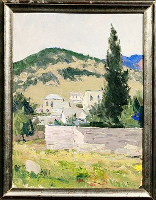 Неизвестный художник. Россия. Крымский пейзаж. 1960-е - 1970-е.