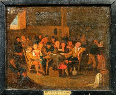 Неизвестный художник. Западная Европа. В таверне. XVII век.